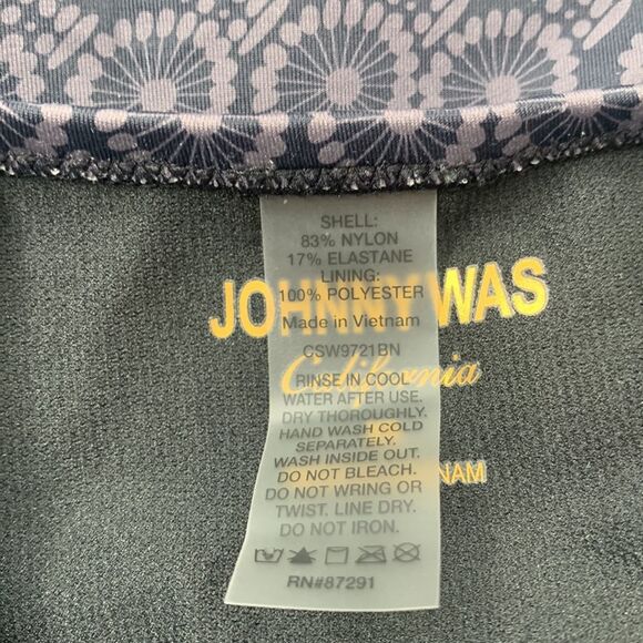 Johnny Was color twist black floral one-piece swimsuit NWT - Picture 10 of 11